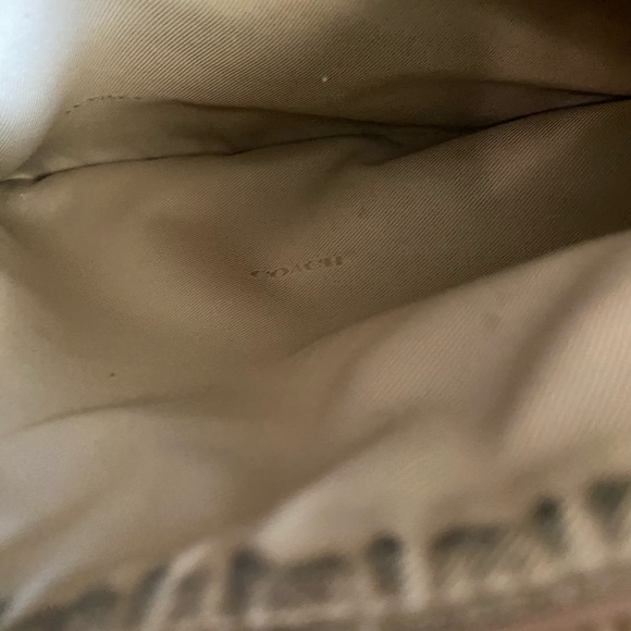 Coach tan shoulder purse - Picture 11 of 16